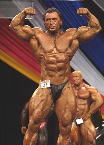 Павол Яблоницкий, Pavol Jablonicky на турнире Мистер Олимпия 2001