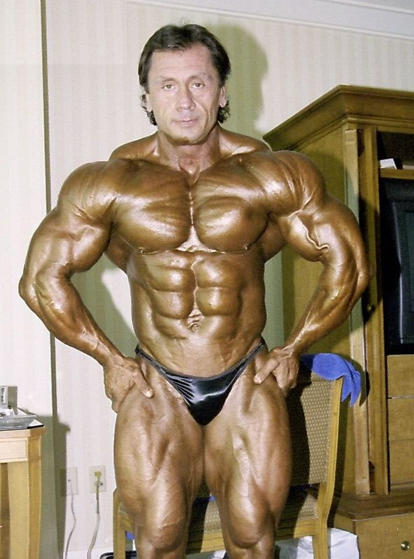 Павол Яблоницкий, Pavol Jablonicky на турнире Мистер Олимпия 2001