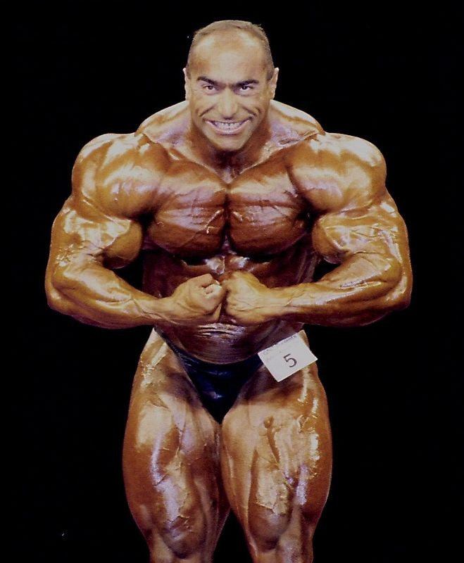Нассер Эль Сонбати, Nasser El Sonbaty на турнире Мистер Олимпия 2001
