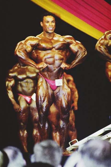 Кевин Леврон, Kevin Levrone на турнире Мистер Олимпия 2001