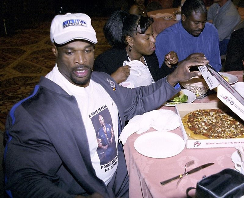 Ронни Колеман, Ronnie Coleman на турнире Мистер Олимпия 2001