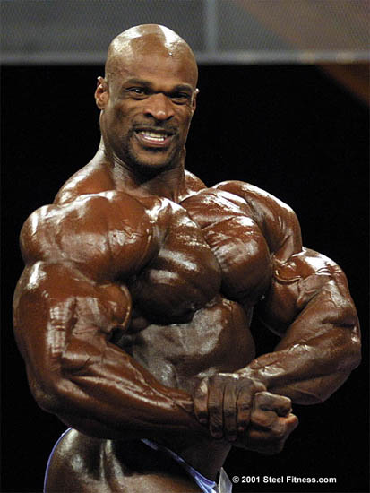 Ронни Колеман, Ronnie Coleman на турнире Мистер Олимпия 2001