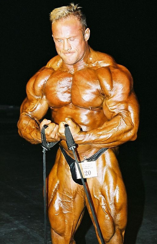 Крейг Титус, Craig Titus на турнире Мистер Олимпия 2002