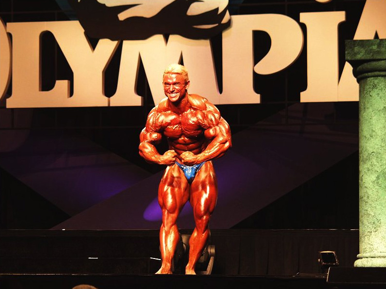 Ли Прист, Lee Priest на турнире Мистер Олимпия 2002