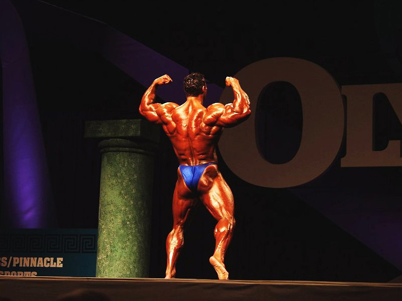 Кевин Леврон, Kevin Levrone на турнире Мистер Олимпия 2002