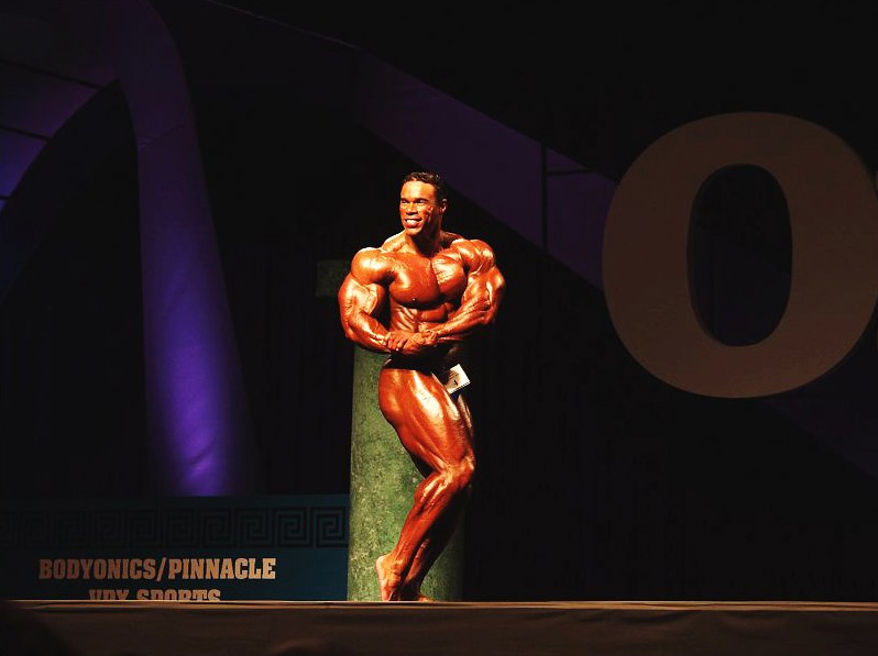 Кевин Леврон, Kevin Levrone на турнире Мистер Олимпия 2002