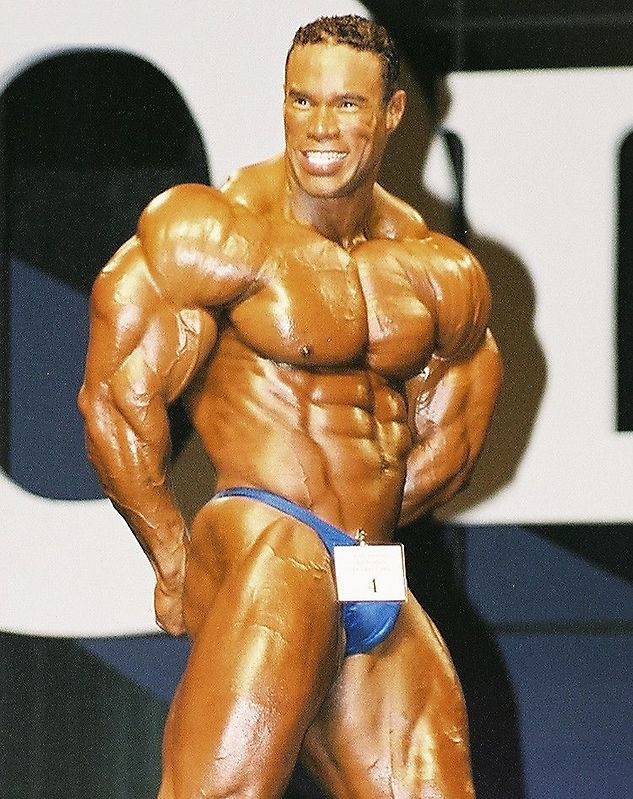 Кевин Леврон, Kevin Levrone на турнире Мистер Олимпия 2002