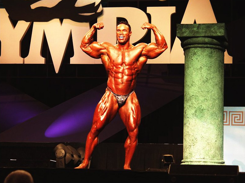 Кевин Леврон, Kevin Levrone на турнире Мистер Олимпия 2002