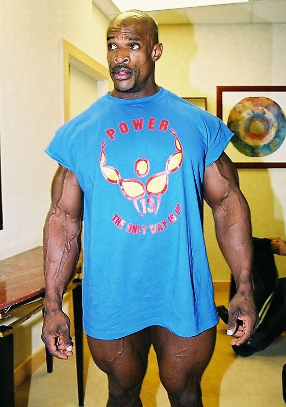 Ронни Колеман, Ronnie Coleman на турнире Мистер Олимпия 2002