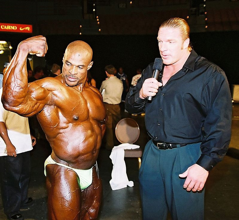 Ронни Колеман, Ronnie Coleman на турнире Мистер Олимпия 2002