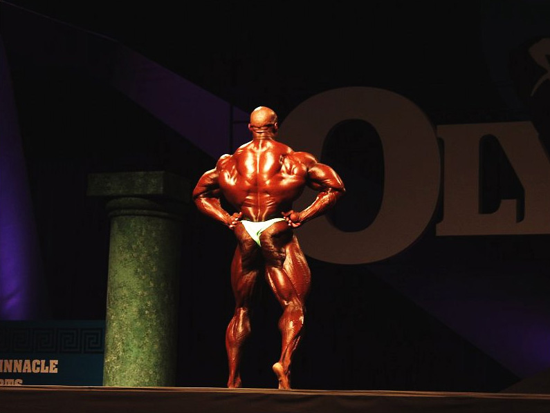 Ронни Колеман, Ronnie Coleman на турнире Мистер Олимпия 2002