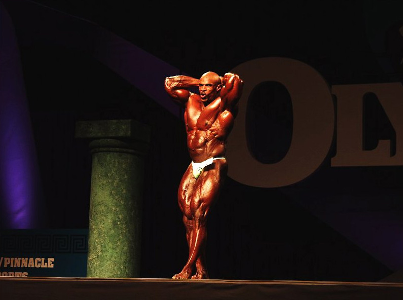 Ронни Колеман, Ronnie Coleman на турнире Мистер Олимпия 2002