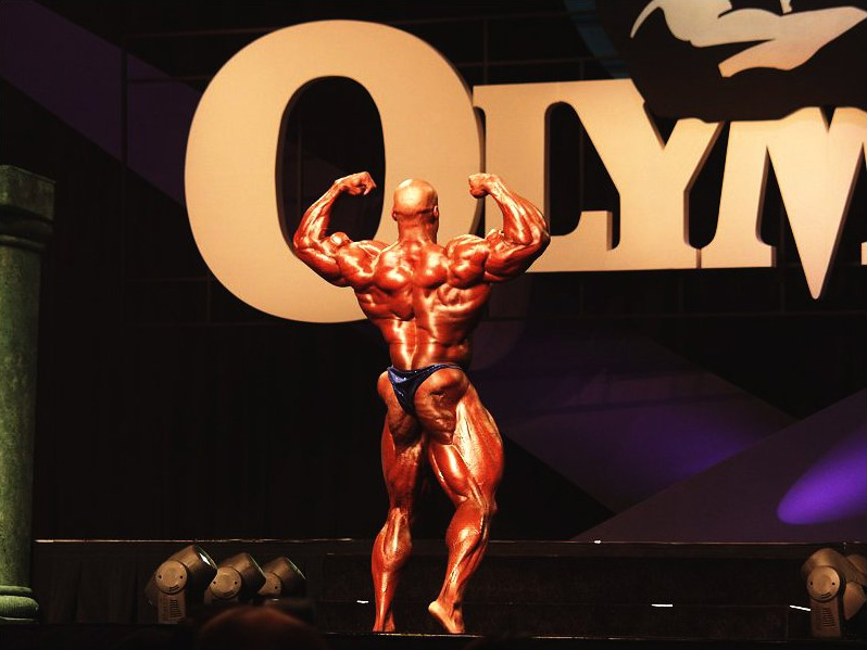 Ронни Колеман, Ronnie Coleman на турнире Мистер Олимпия 2002