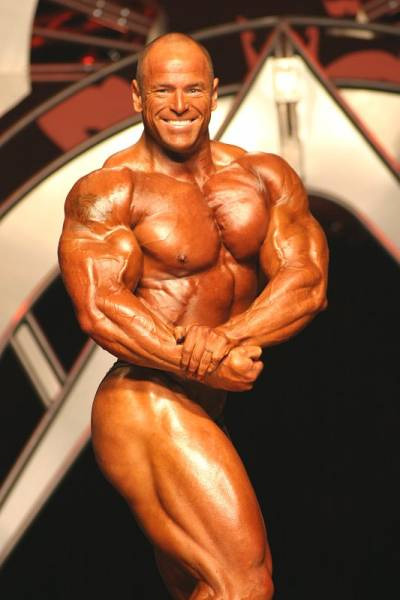 Джонатан Дави, Jonathan Davie на турнире Мистер Олимпия 2003