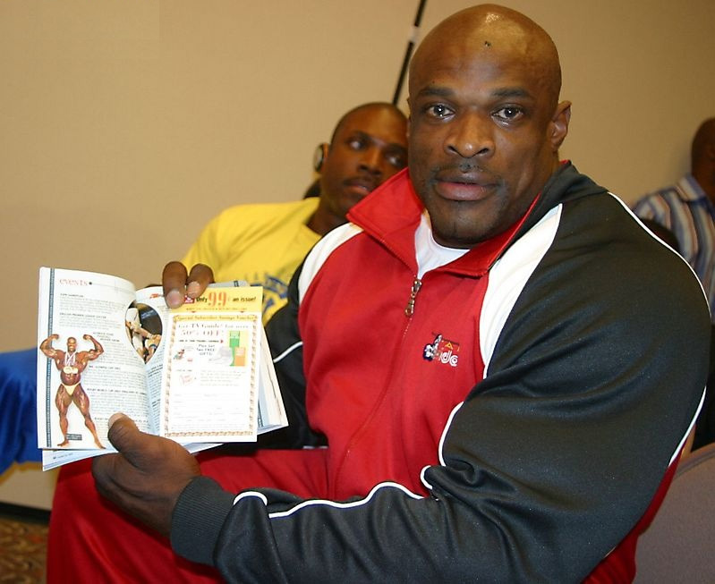 Ронни Колеман, Ronnie Coleman на турнире Мистер Олимпия 2003