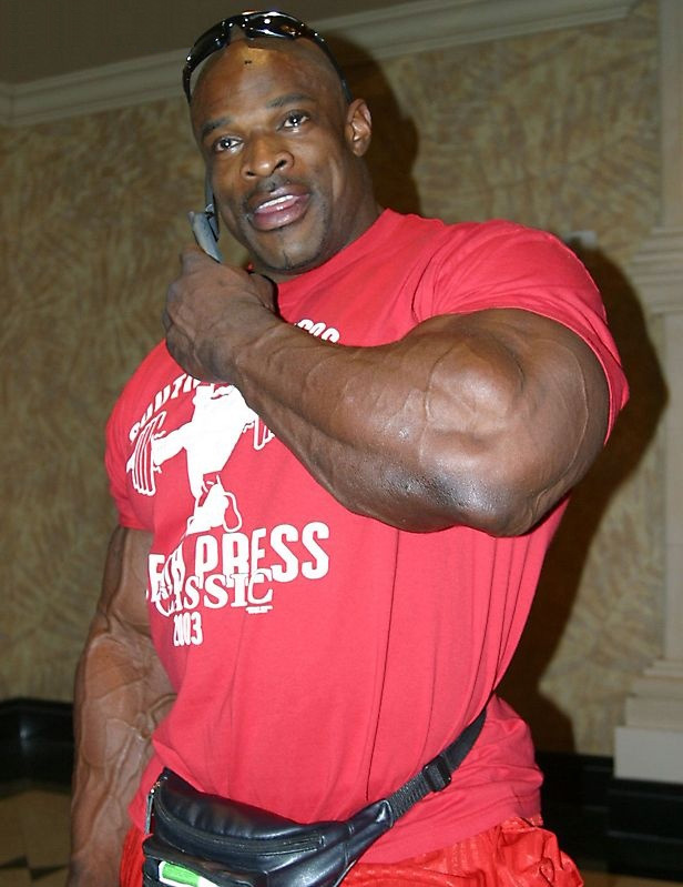 Ронни Колеман, Ronnie Coleman на турнире Мистер Олимпия 2003