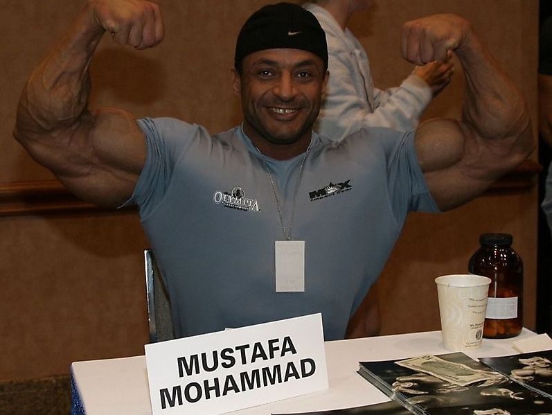 Мустафа Мохаммед, Mustafa Mohammed на турнире Мистер Олимпия 2004