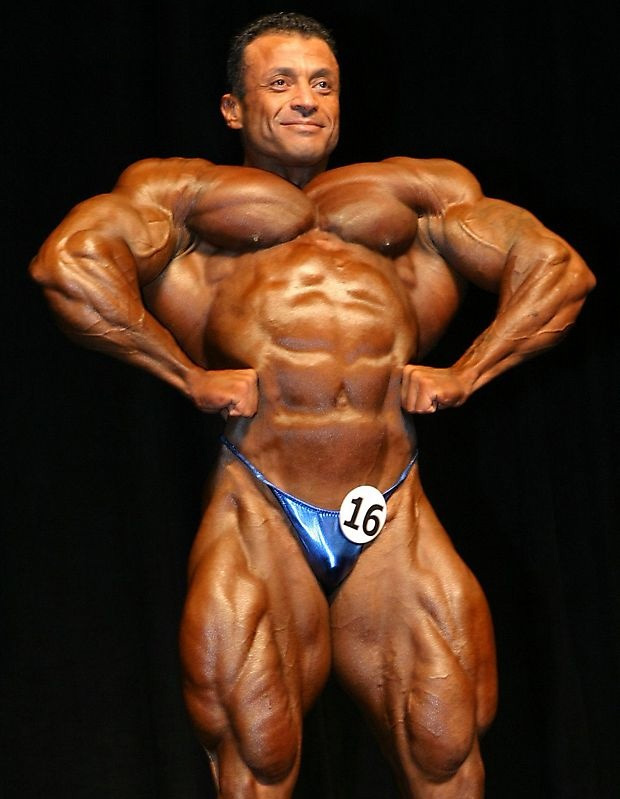 Мустафа Мохаммед, Mustafa Mohammed на турнире Мистер Олимпия 2004