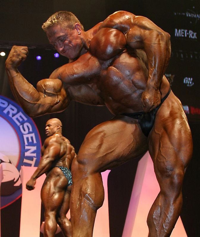 Маркус Рул, Markus Ruhl на турнире Мистер Олимпия 2004