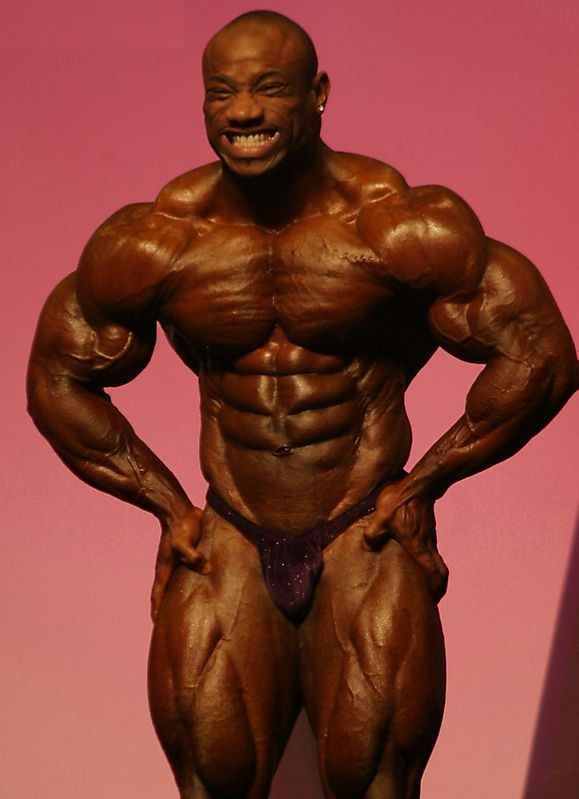 Декстер Джексон, Dexter Jackson на турнире Мистер Олимпия 2004