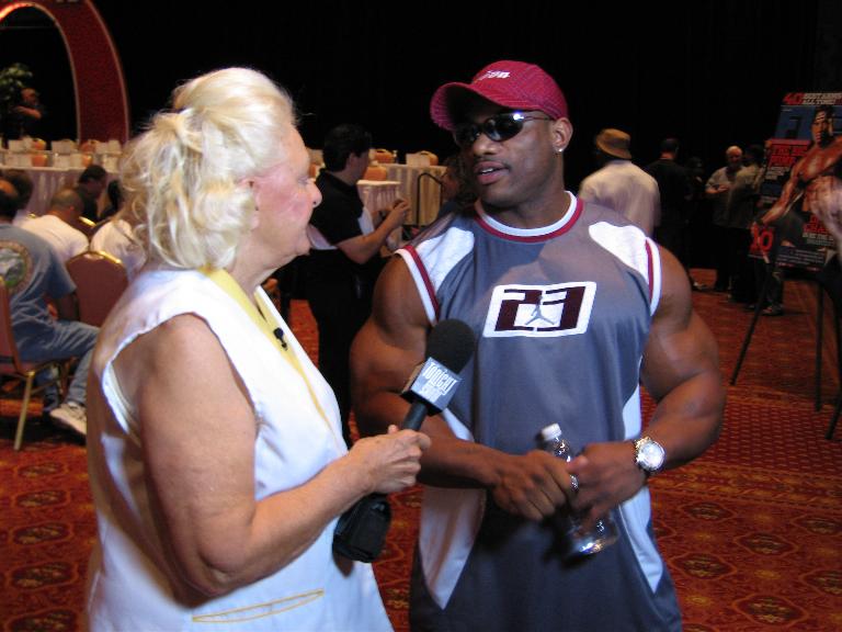 Декстер Джексон, Dexter Jackson на турнире Мистер Олимпия 2005