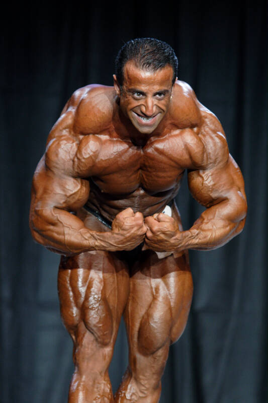 Джордж Фарах, George Farah на турнире Мистер Олимпия 2005