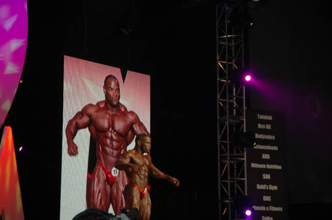 Джонни Джексон, Johnnie Jackson на турнире Мистер Олимпия 2005