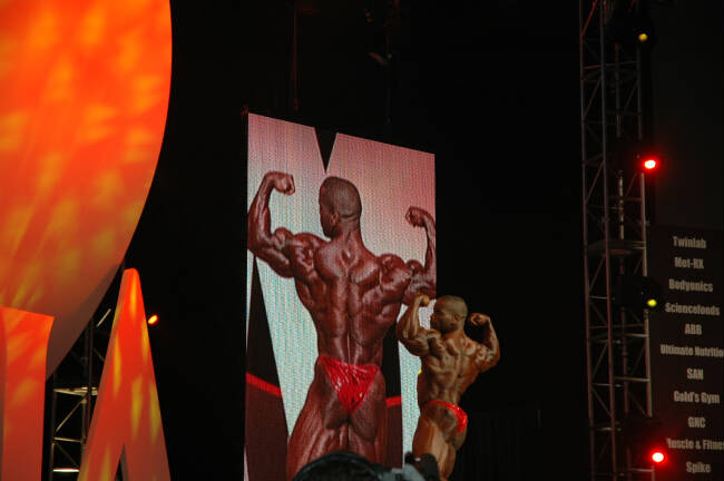 Джонни Джексон, Johnnie Jackson на турнире Мистер Олимпия 2005