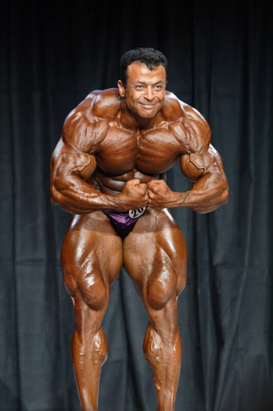 Мустафа Мохаммед, Mustafa Mohammed на турнире Мистер Олимпия 2005