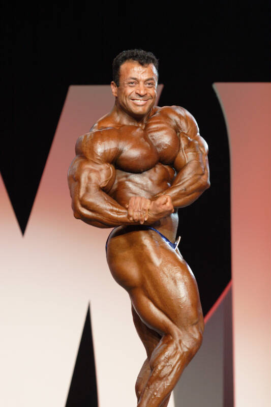 Мустафа Мохаммед, Mustafa Mohammed на турнире Мистер Олимпия 2005