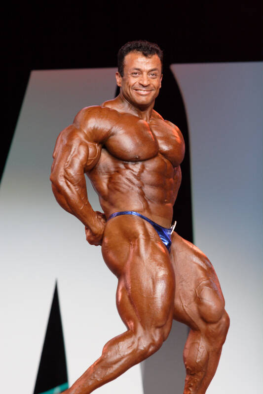 Мустафа Мохаммед, Mustafa Mohammed на турнире Мистер Олимпия 2005