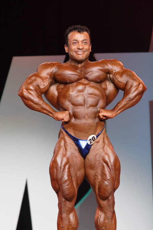 Мустафа Мохаммед, Mustafa Mohammed на турнире Мистер Олимпия 2005