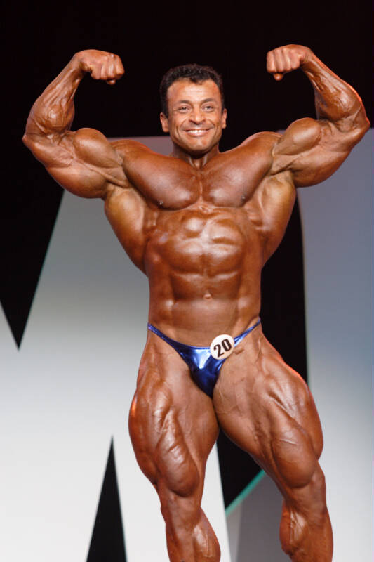 Мустафа Мохаммед, Mustafa Mohammed на турнире Мистер Олимпия 2005