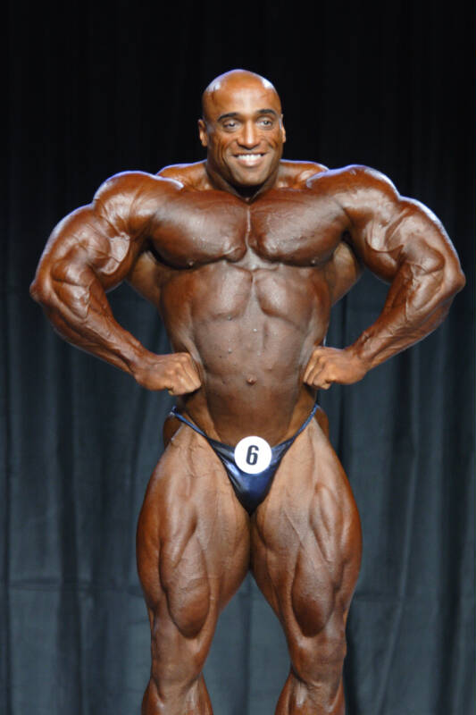 Деннис Джеймс, Dennis James на турнире Мистер Олимпия 2005