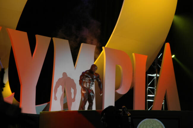 Деннис Джеймс, Dennis James на турнире Мистер Олимпия 2005