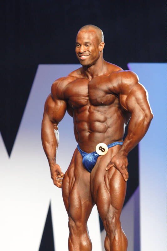 Виктор Мартинез, Victor Martinez на турнире Мистер Олимпия 2005