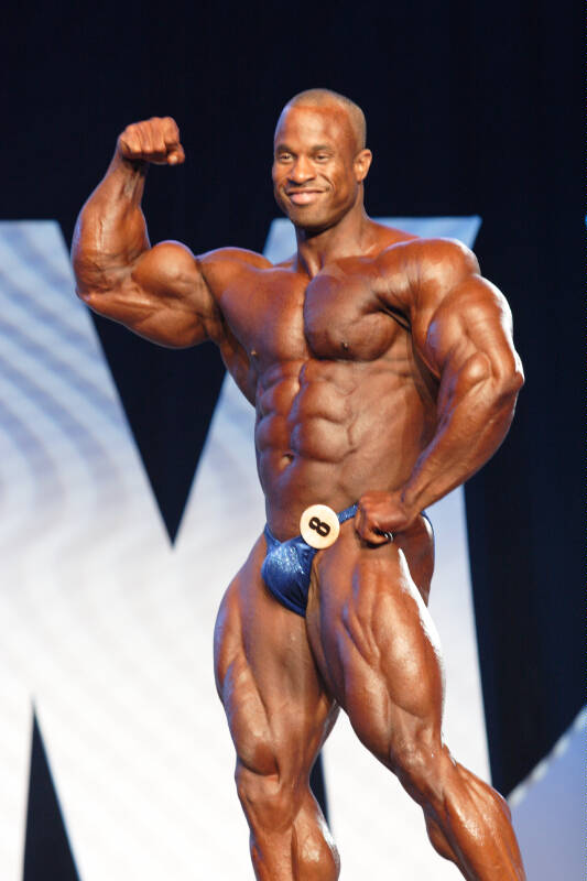 Виктор Мартинез, Victor Martinez на турнире Мистер Олимпия 2005