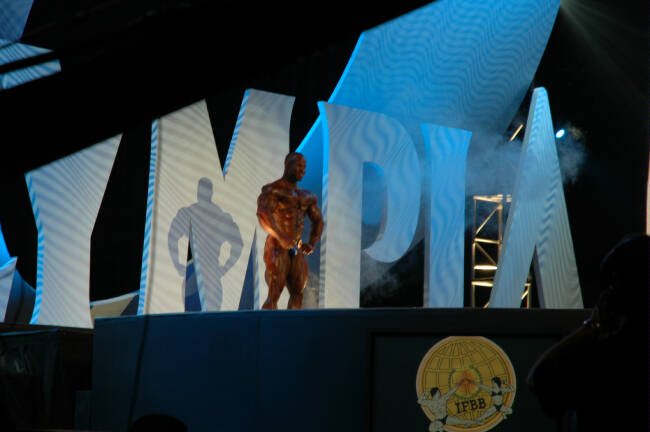 Виктор Мартинез, Victor Martinez на турнире Мистер Олимпия 2005