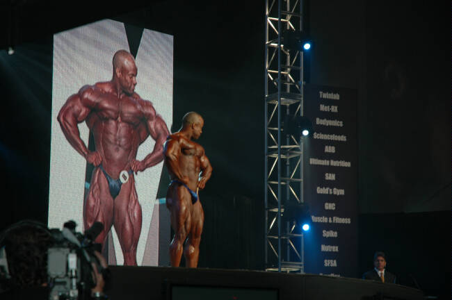 Виктор Мартинез, Victor Martinez на турнире Мистер Олимпия 2005