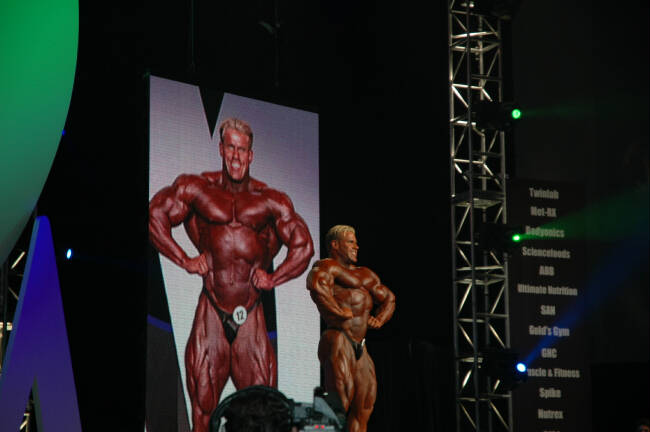 Джей Катлер, Jay Cutler на турнире Мистер Олимпия 2005