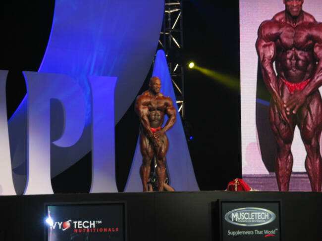 Ронни Колеман, Ronnie Coleman на турнире Мистер Олимпия 2005