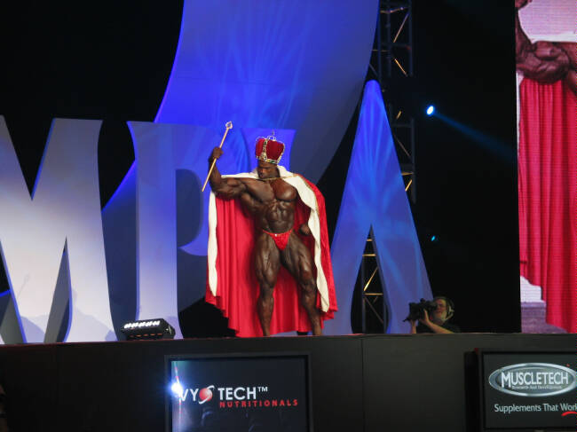 Ронни Колеман, Ronnie Coleman на турнире Мистер Олимпия 2005