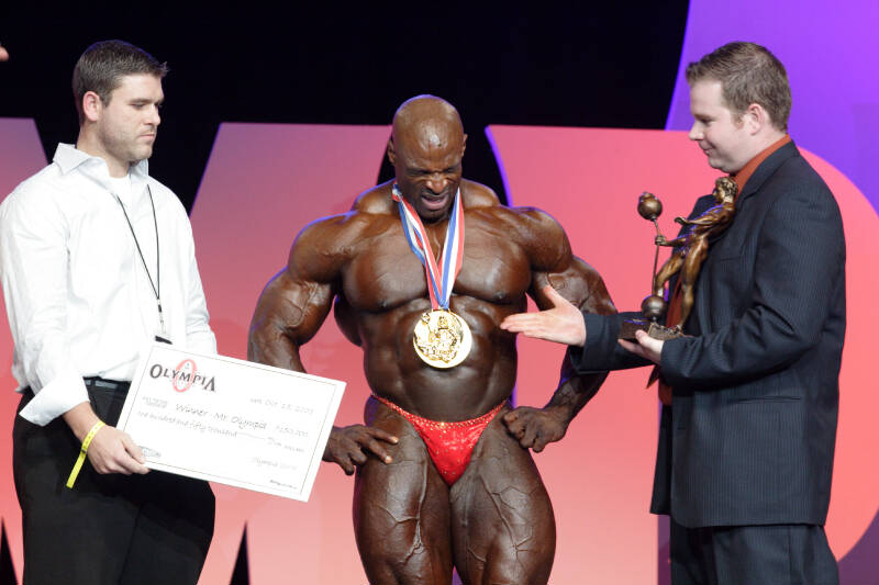 Ронни Колеман, Ronnie Coleman на турнире Мистер Олимпия 2005