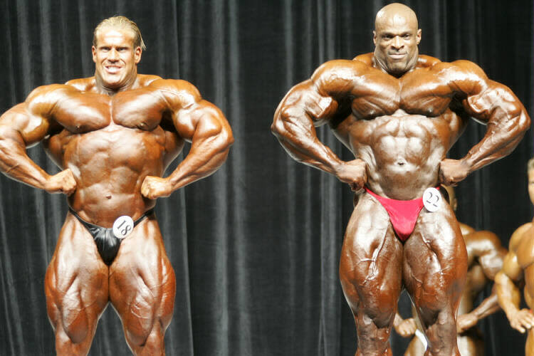 Джей Катлер, Jay Cutler на турнире Мистер Олимпия 2006 вместе с Ронни Колеман
