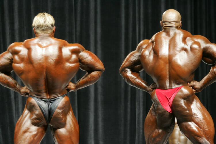 Джей Катлер, Jay Cutler на турнире Мистер Олимпия 2006 вместе с Ронни Колеман