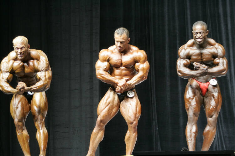 Ронни Рокел, Ronny Rockel на турнире Мистер Олимпия 2006 вместе с Деннис Вольф, Родней Клод
