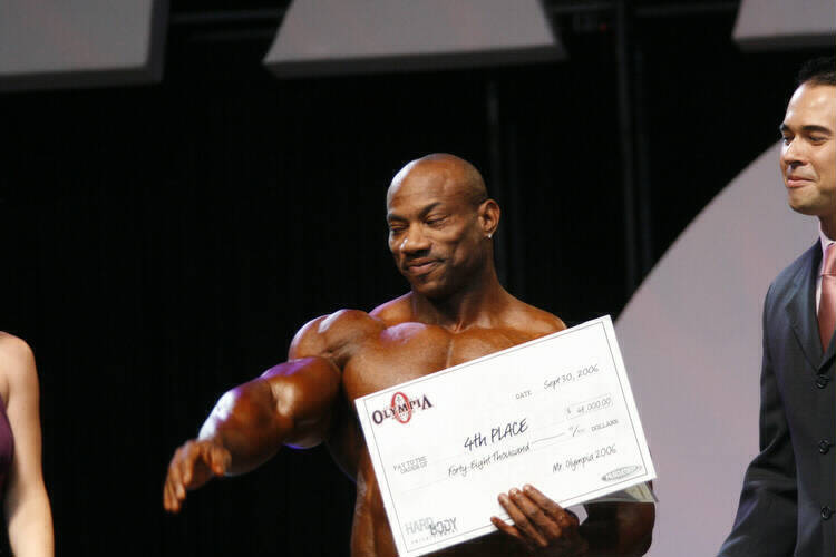 Декстер Джексон, Dexter Jackson на турнире Мистер Олимпия 2006