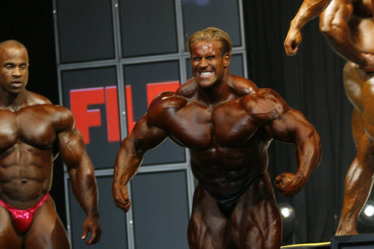 Виктор Мартинез, Victor Martinez на турнире Мистер Олимпия 2006 вместе с Джей Катлер