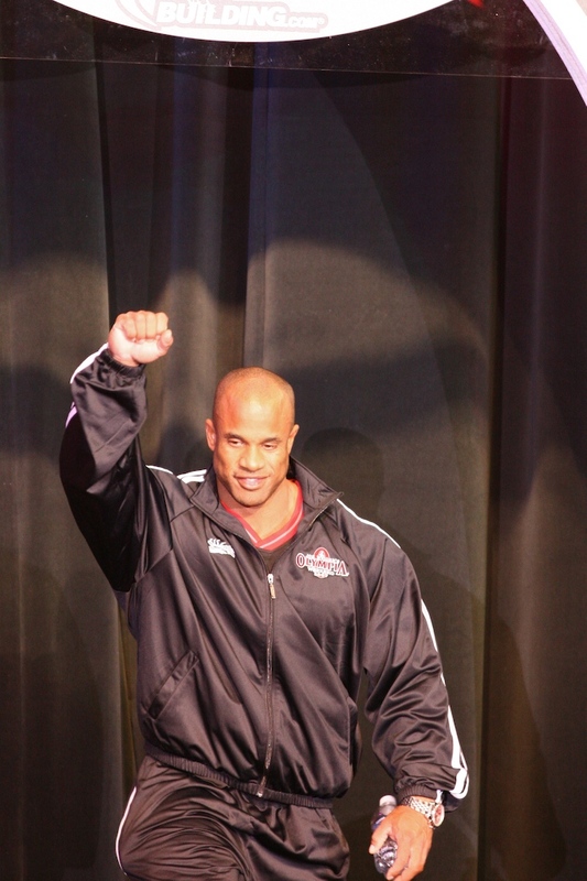 Виктор Мартинез, Victor Martinez на турнире Мистер Олимпия 2007