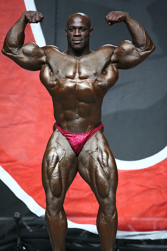 Эдди Эббье, Eddie Abbew на турнире Мистер Олимпия 2007
